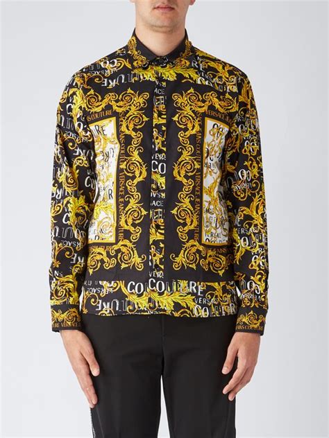 camicia ragazzo versace|Abbigliamento Uomo .